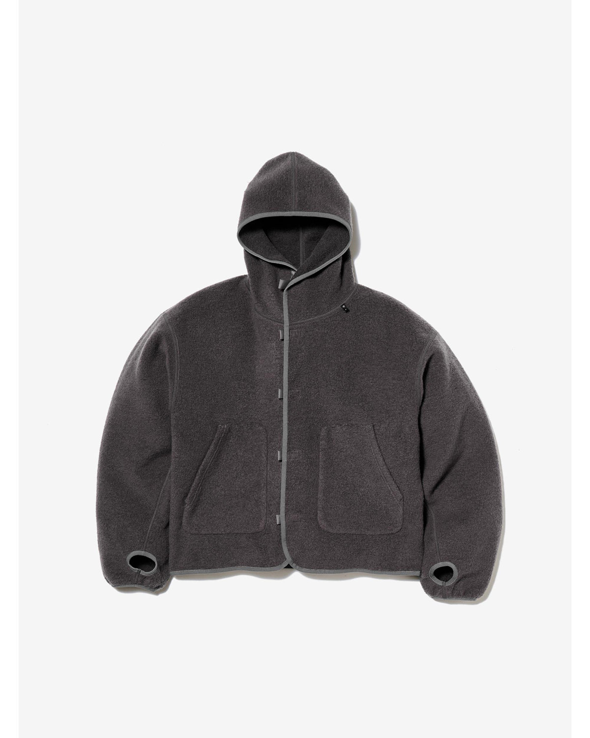 Wool Fleece Hoodie DARK LAVA(DA)