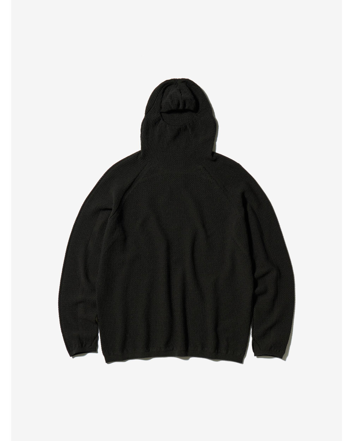Perforated Wholegarment Knit Top BLACK(BK)