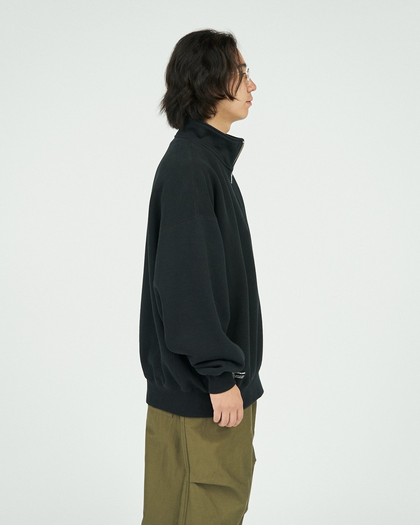 HEAVY OZ HALF ZIP PULLOVER