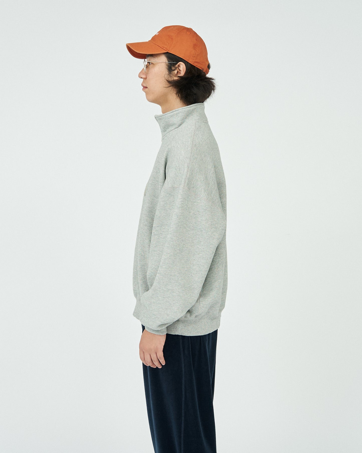 HEAVY OZ HALF ZIP PULLOVER