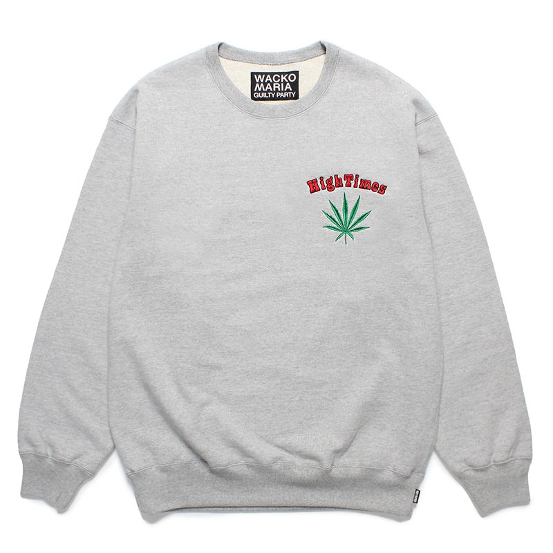 HIGHTIMES / HEAVY WEIGHT CREW NECK SWEAT SHIRT ( TYPE-2 )