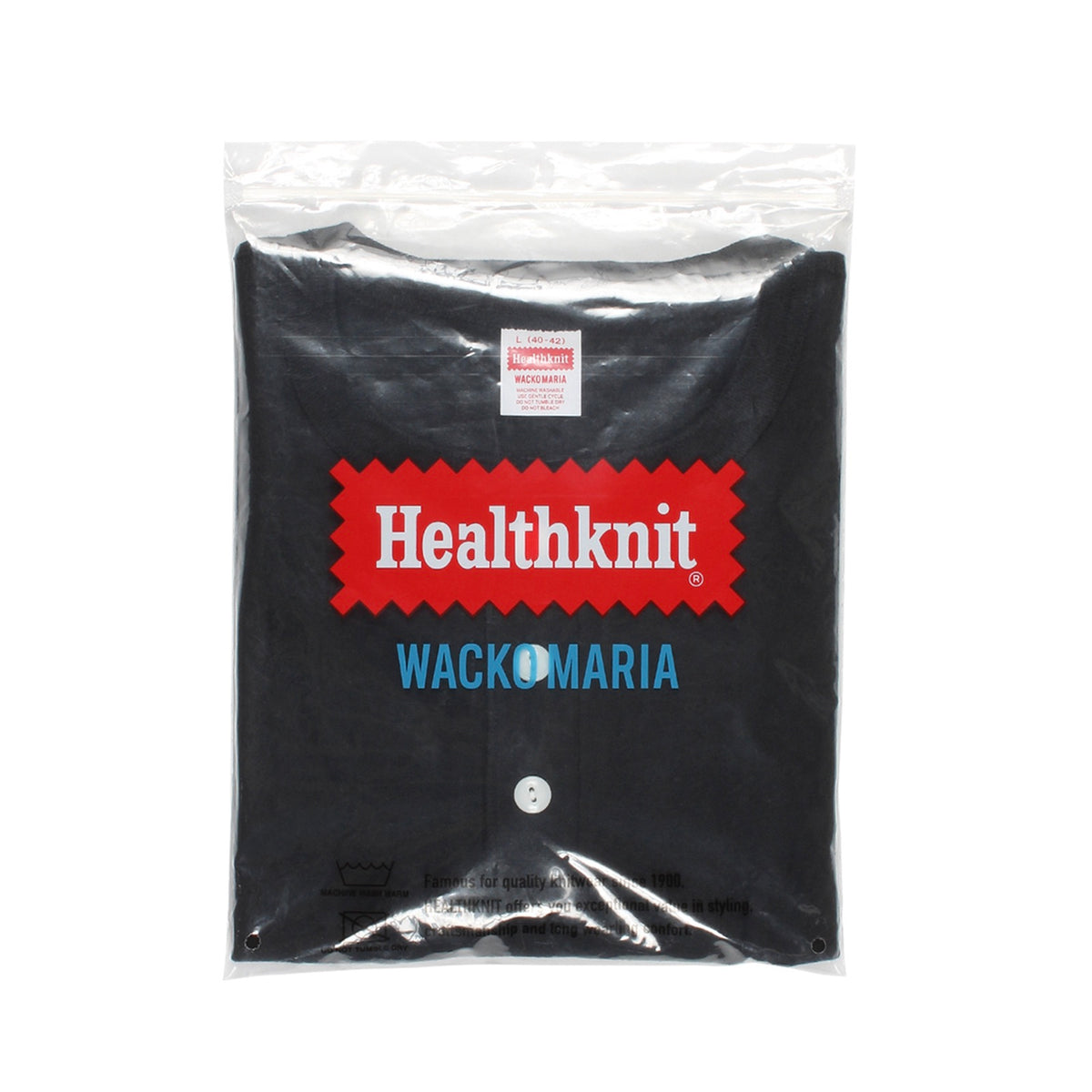 HEALTHKNIT / HENRY NECK LONG SLEEVE T-SHIRT