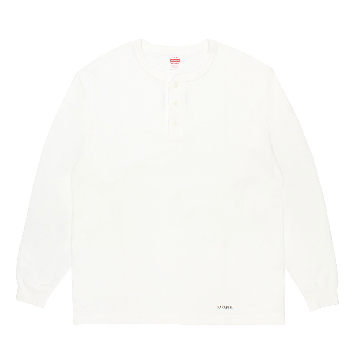 HEALTHKNIT / HENRY NECK LONG SLEEVE T-SHIRT
