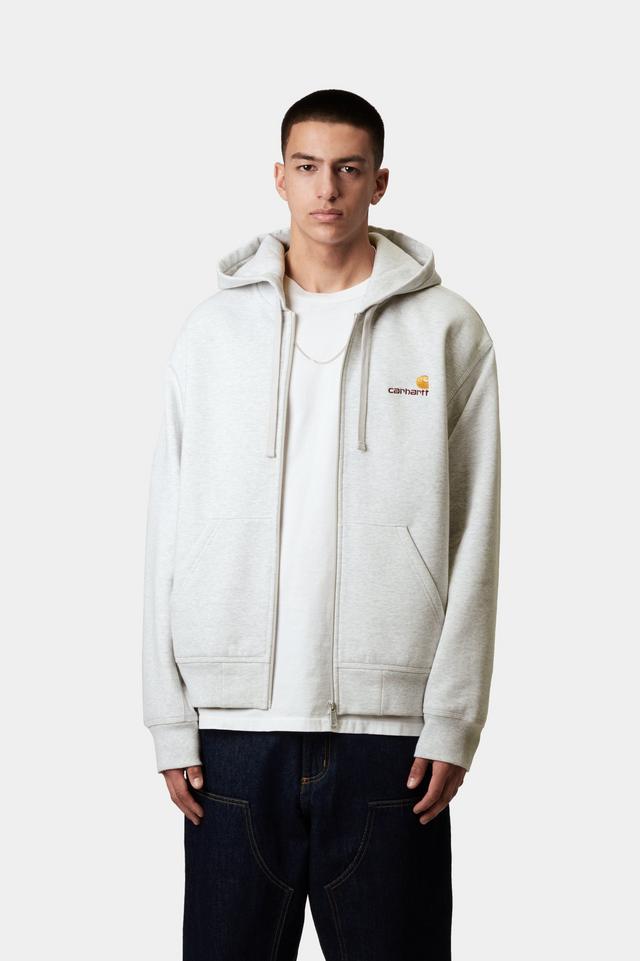 HOODED AMERICAN SCRIPT JACKET