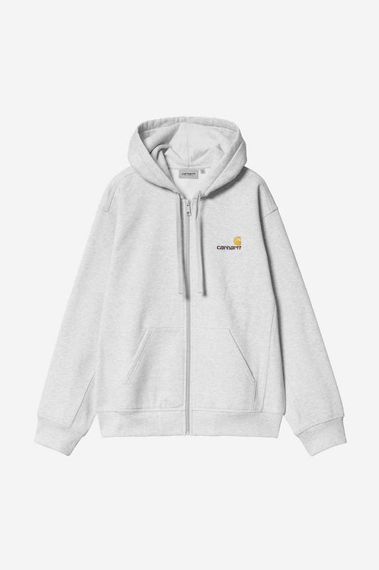 HOODED AMERICAN SCRIPT JACKET