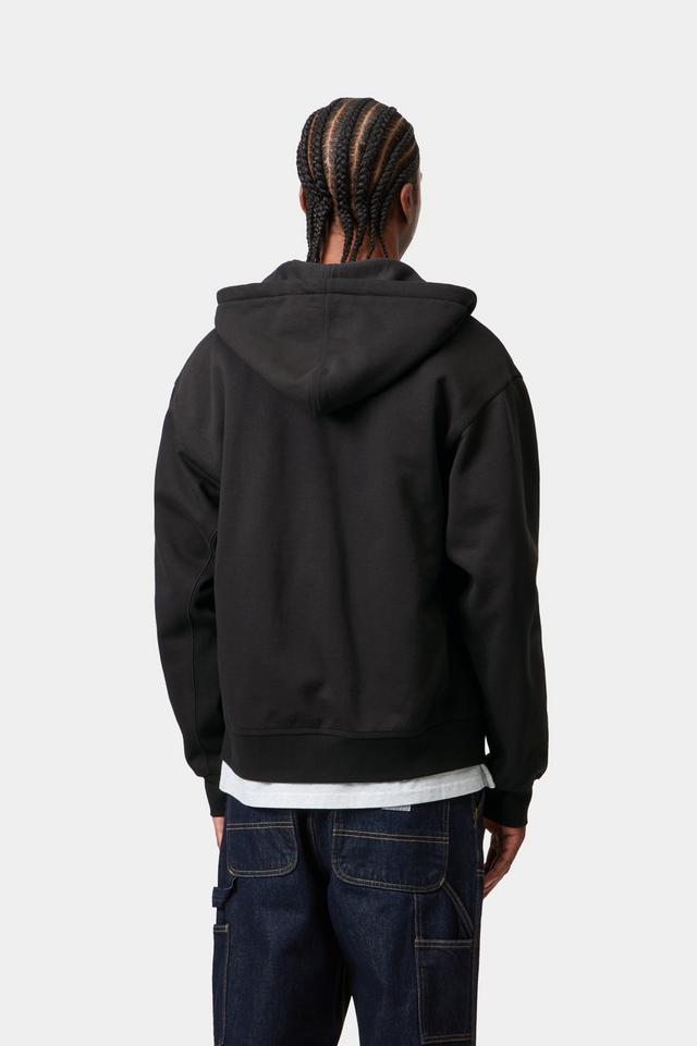 HOODED AMERICAN SCRIPT JACKET