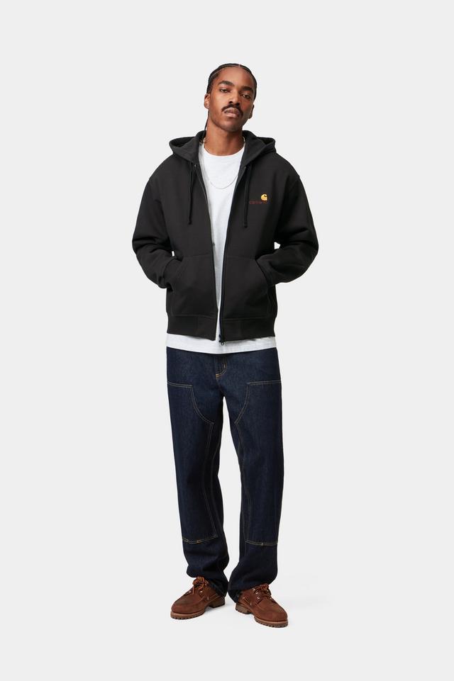 HOODED AMERICAN SCRIPT JACKET