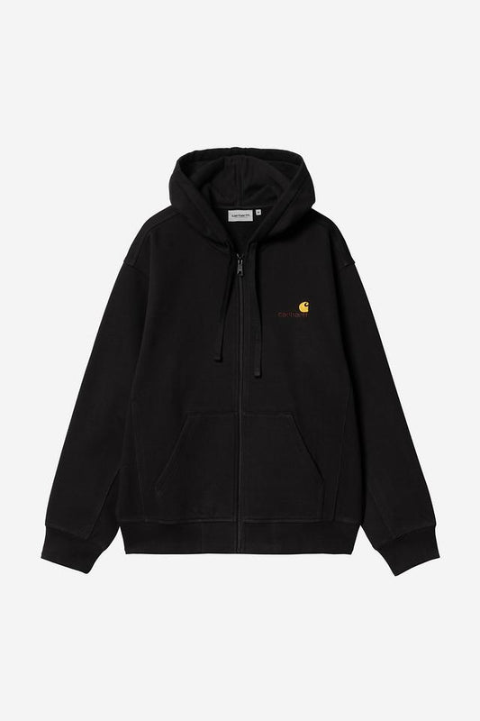 HOODED AMERICAN SCRIPT JACKET