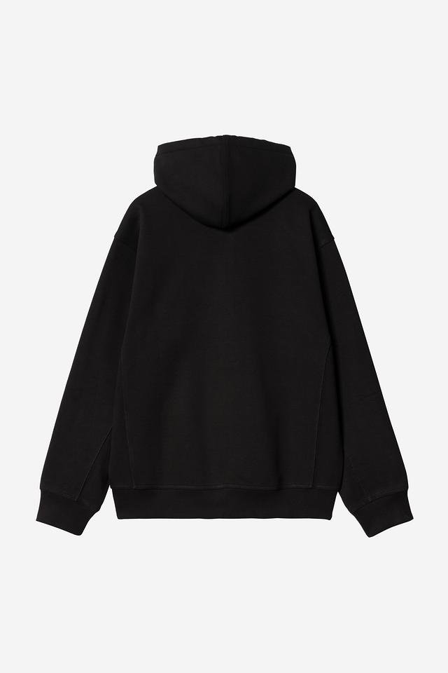 HOODED AMERICAN SCRIPT JACKET