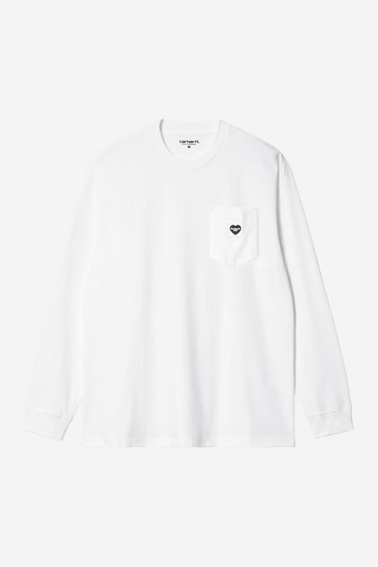 L/S POCKET HEART T-SHIRT