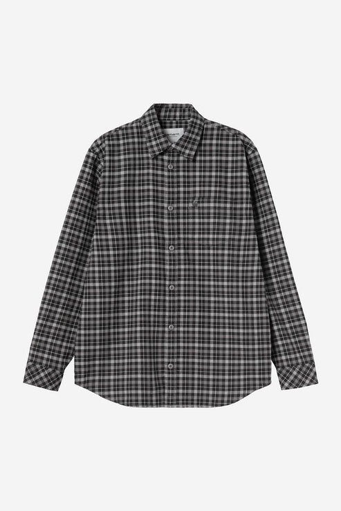 Widmark LS Shirt - Widmark Check/Jupiter