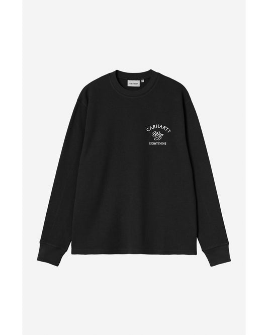 L/S EIGHTYNINE WAFFLE T-SHIRT