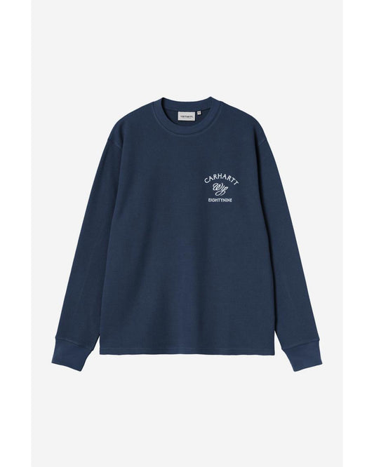 L/S EIGHTYNINE WAFFLE T-SHIRT