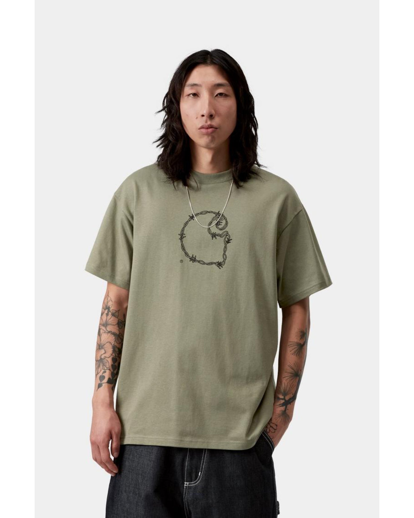 S/S BARBWIRE C T-SHIRT