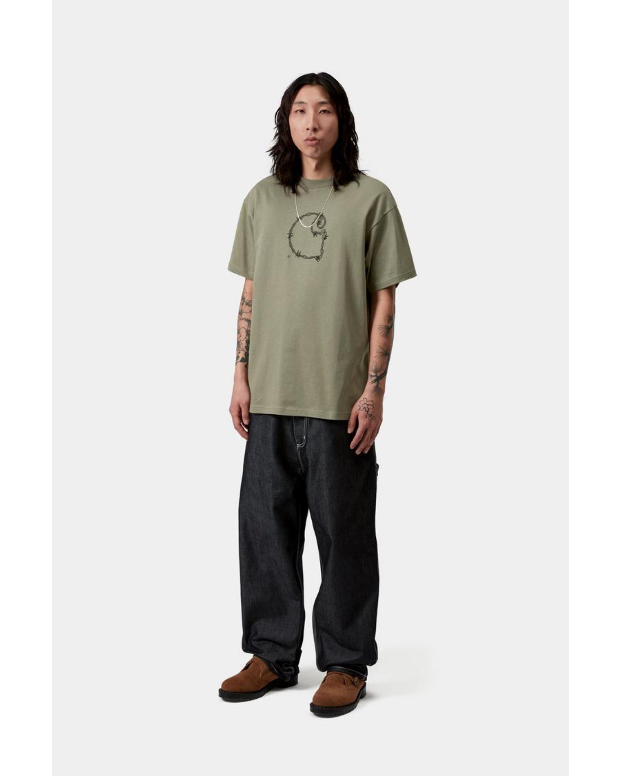 S/S BARBWIRE C T-SHIRT – TIME AFTER TIME
