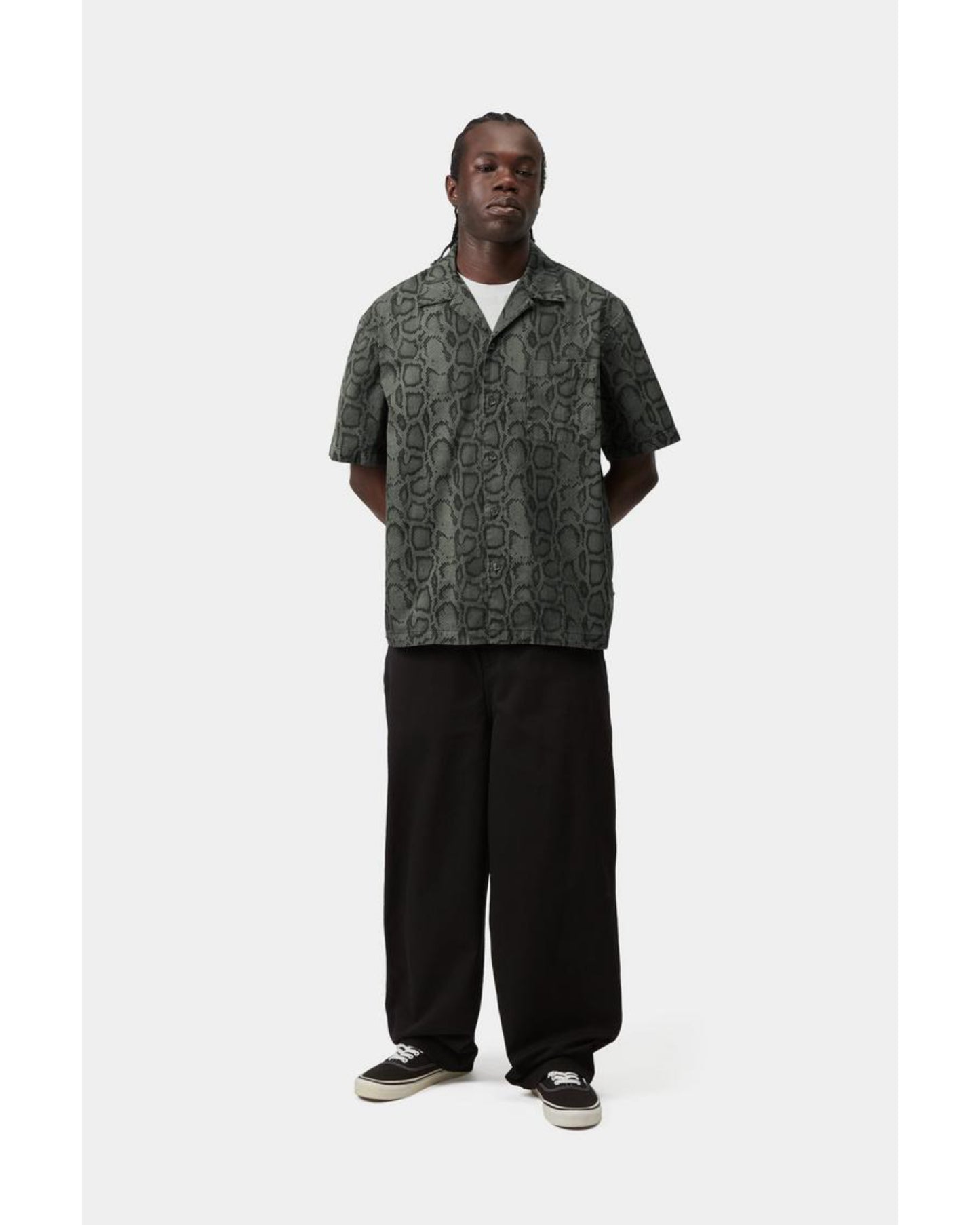 S/S SNAKE CAMO SHIRT