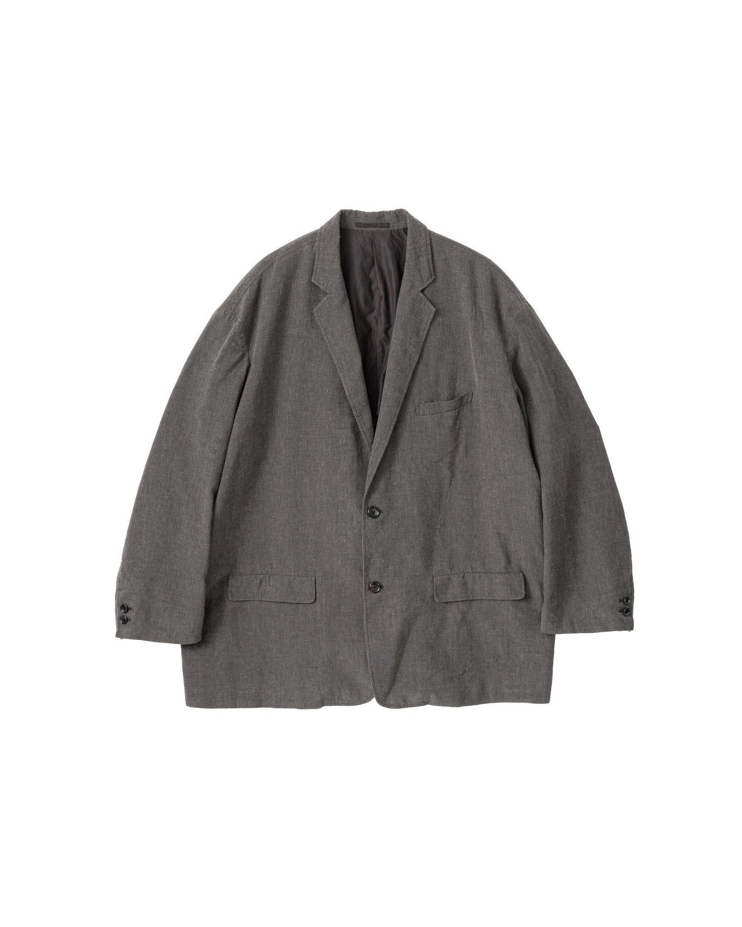 Linen Cupro Jacket GRAY