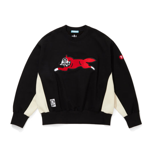 EMBROIDERY LOGO COTTON SWEATSHIRT