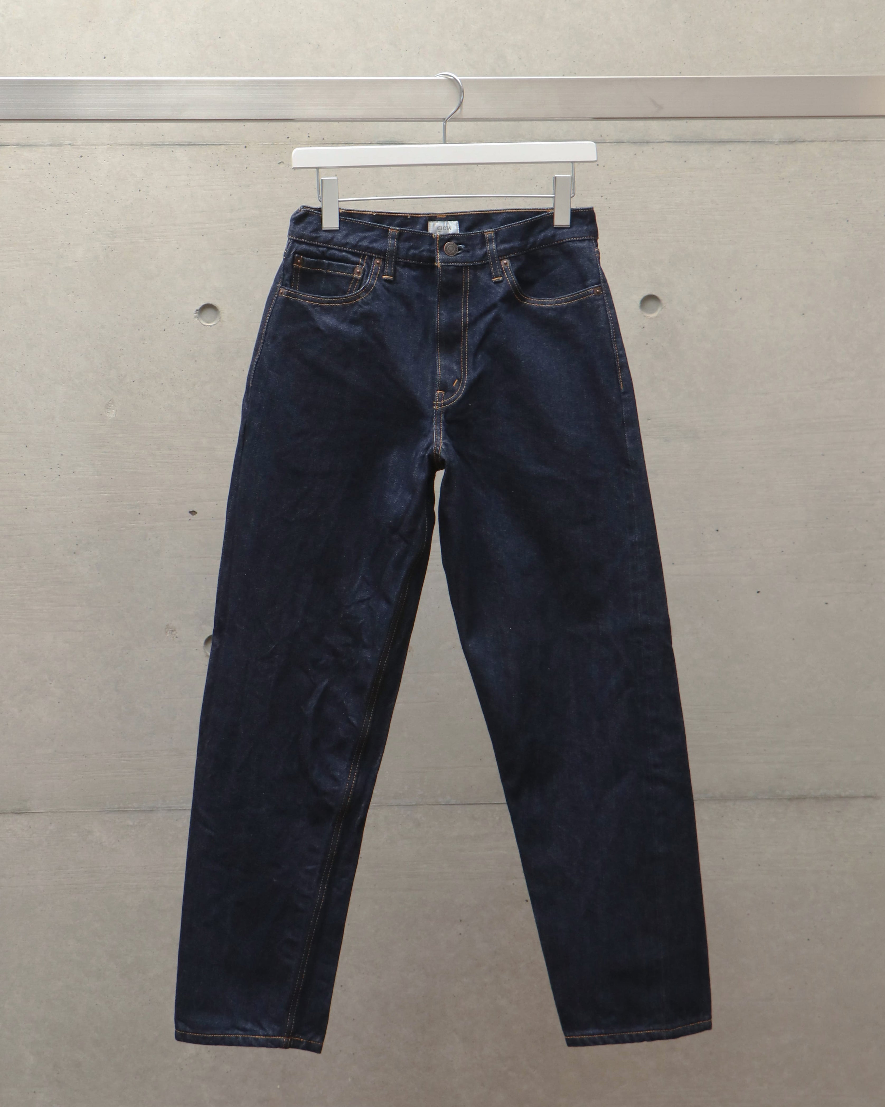 インディゴ スビンコットン 13.5oz ワイドテーパードデニム NAVY (ONE