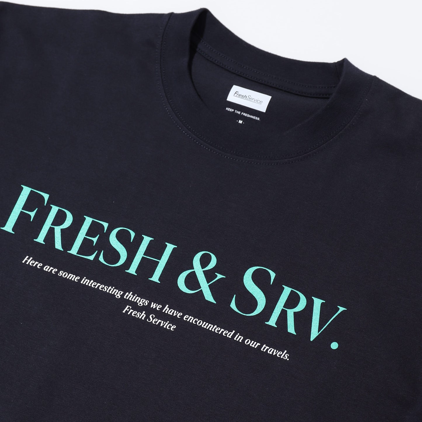 CORPORATE PRINTED S/S TEE "FRESH&SRV."