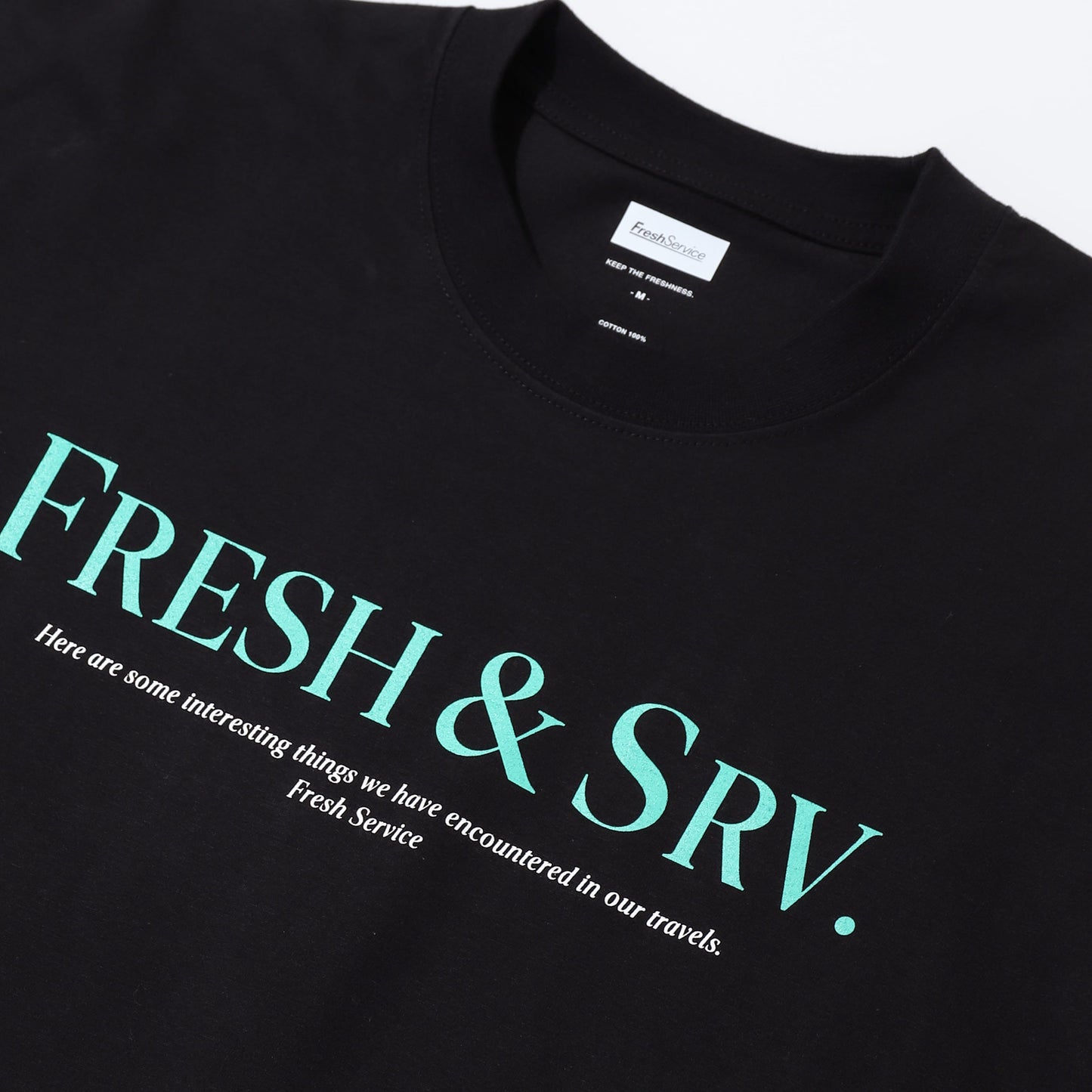 CORPORATE PRINTED S/S TEE "FRESH&SRV."