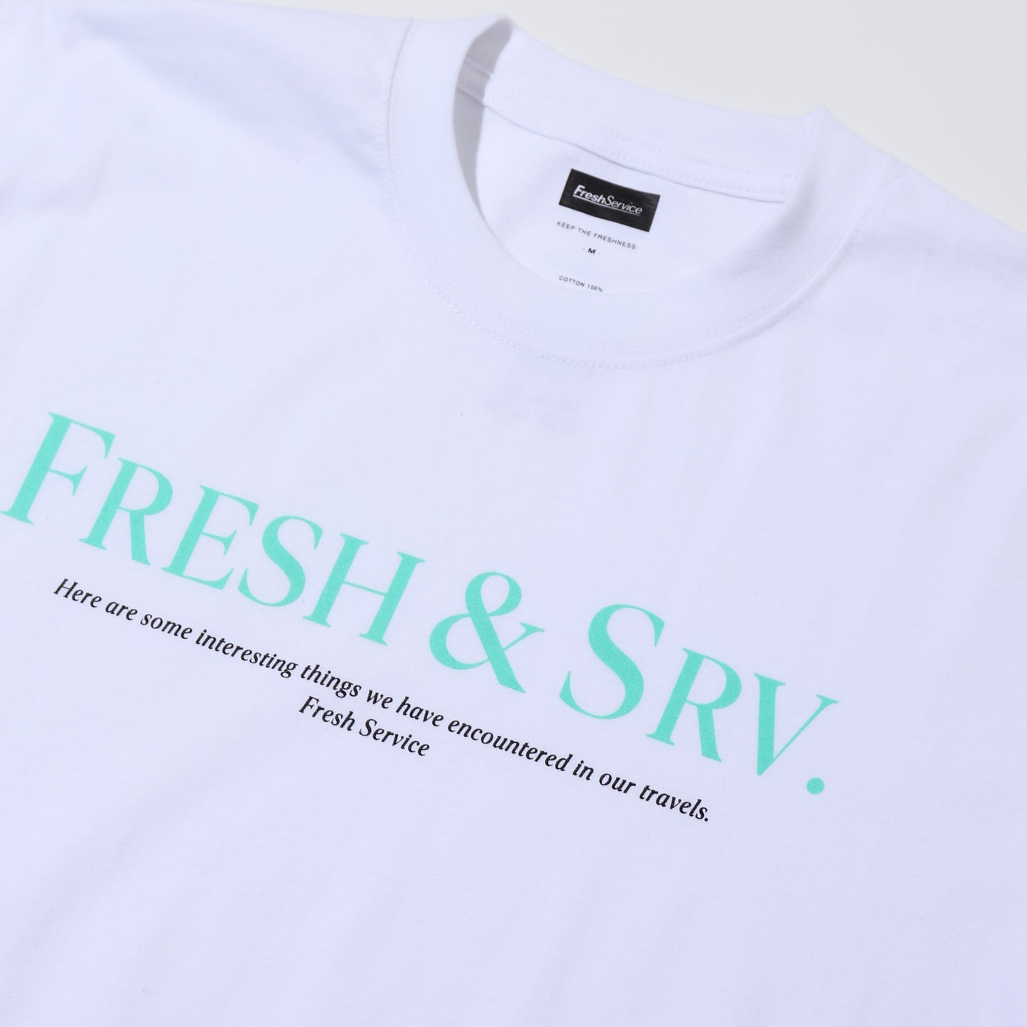 CORPORATE PRINTED S/S TEE "FRESH&SRV."