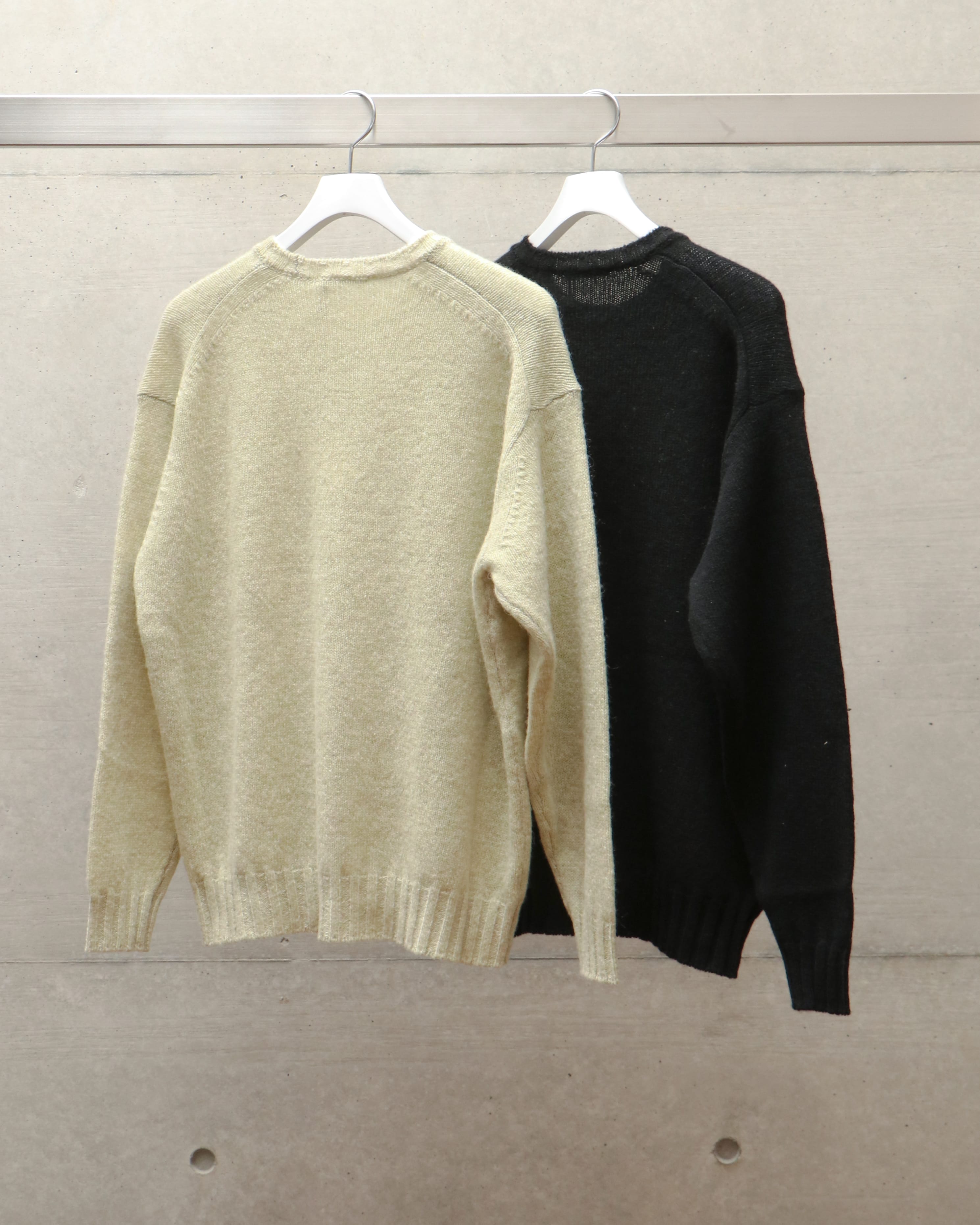 SHETLAND WOOL CASHMERE KNIT P/O – TIME AFTER TIME