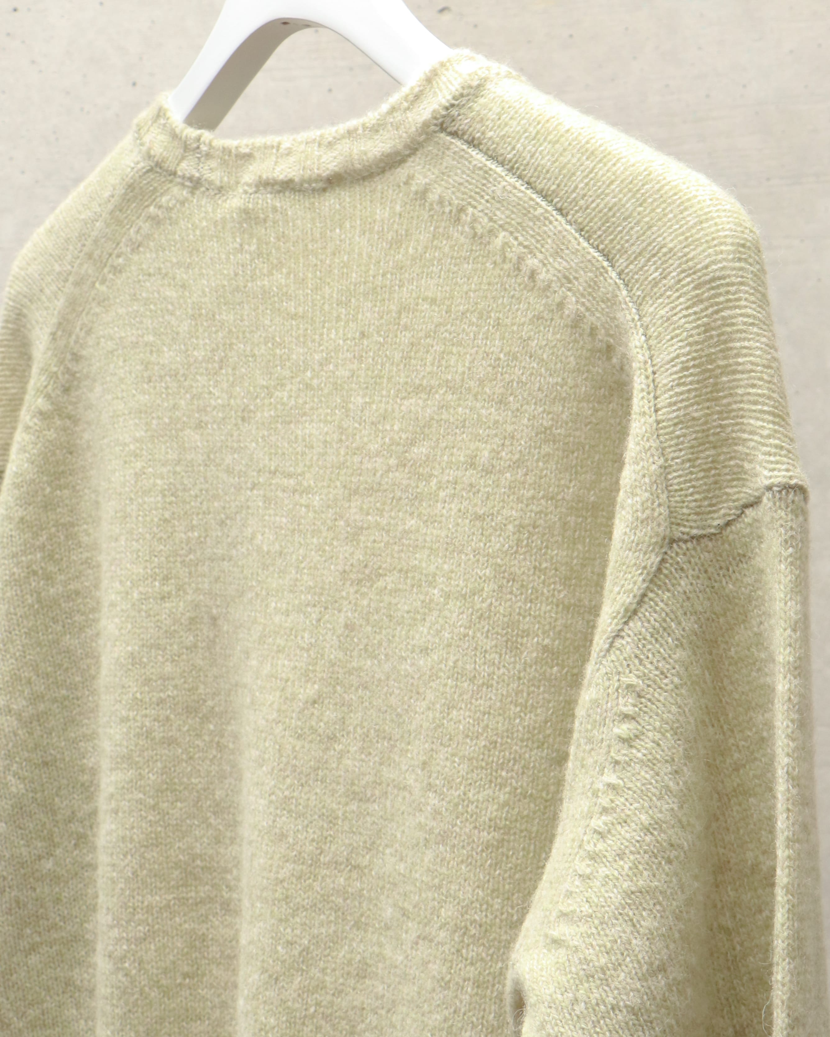 SHETLAND WOOL CASHMERE KNIT P/O