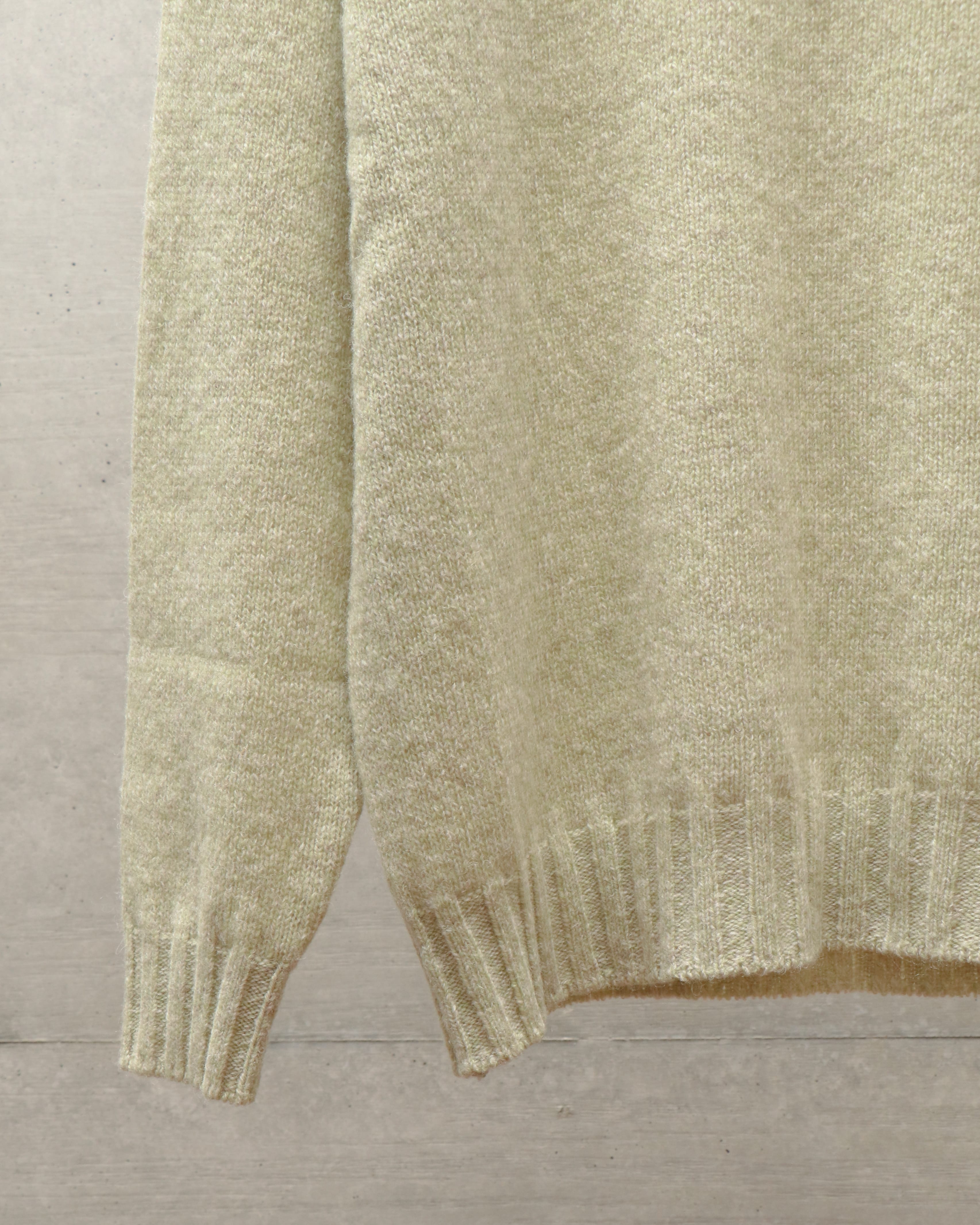 SHETLAND WOOL CASHMERE KNIT P/O – TIME AFTER TIME
