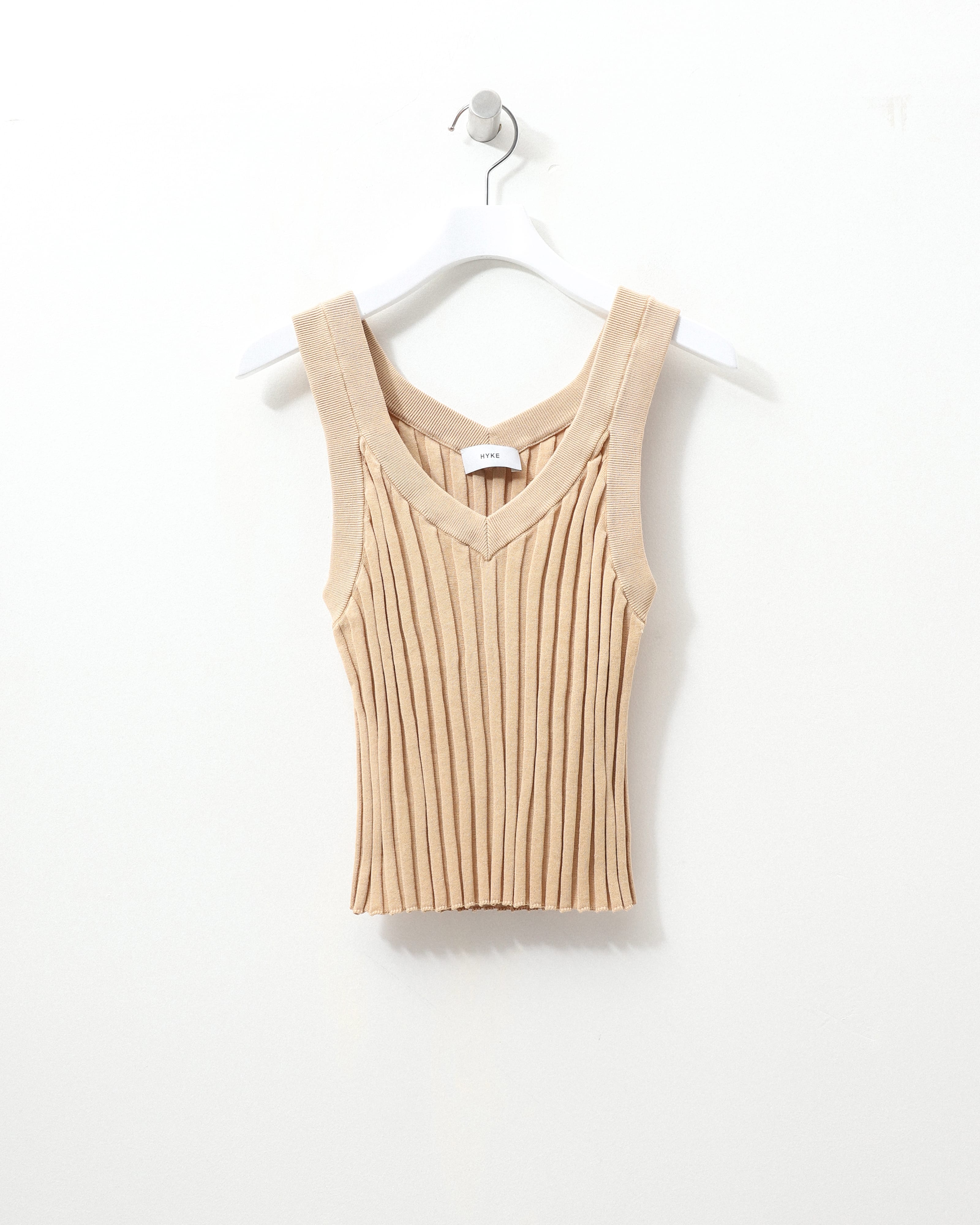 美品　ハイク♡WIDE RIBBED SWEATER BUSTIER TOP BIOTOP(ビオトープ) / WOMEN【HYKE】WIDE RIBBED SWEATER