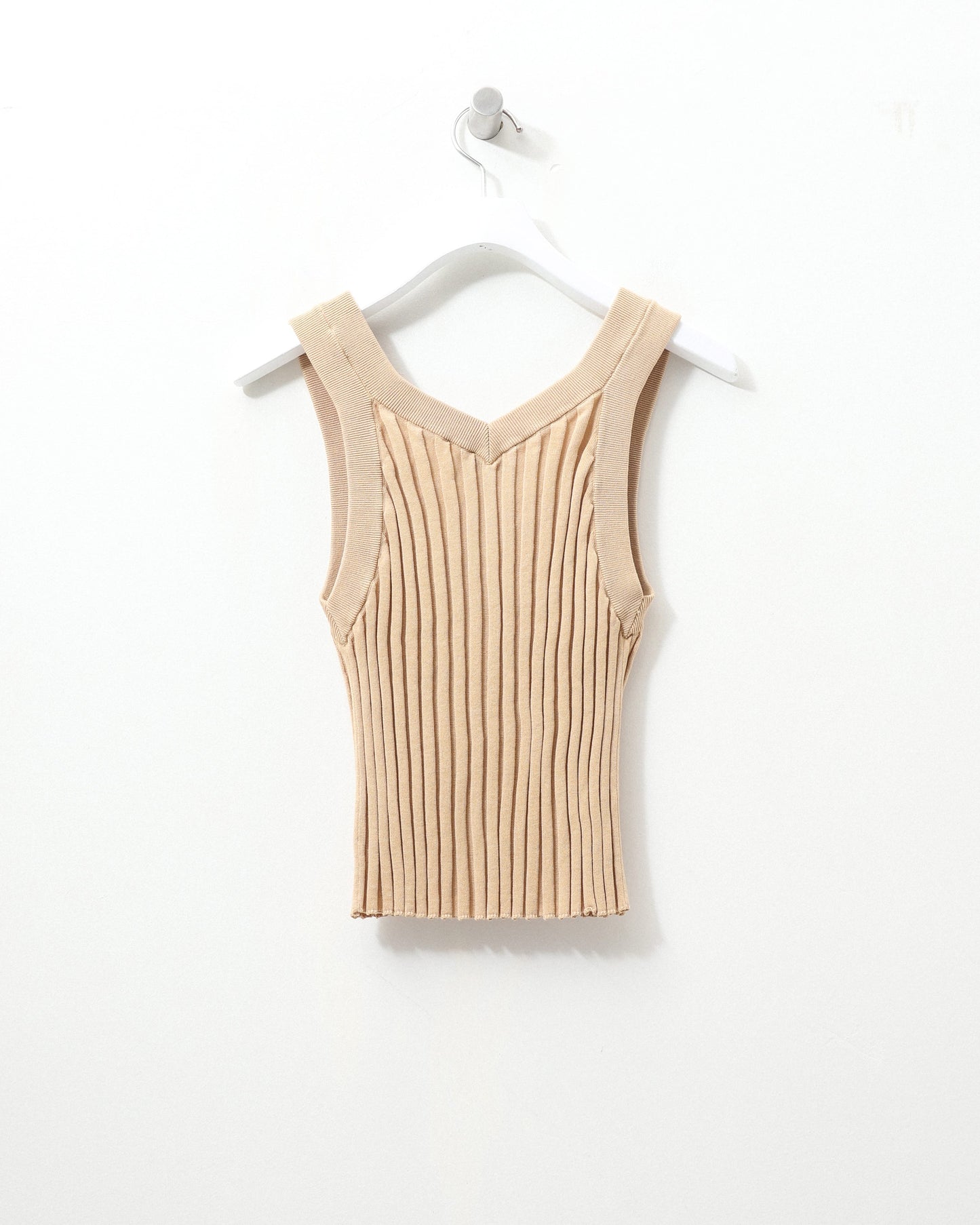 WIDE RIBBED SWEATER BUSTIER TOP 11346