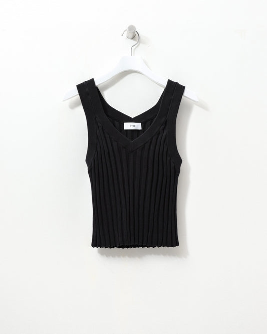 WIDE RIBBED SWEATER BUSTIER TOP 11346