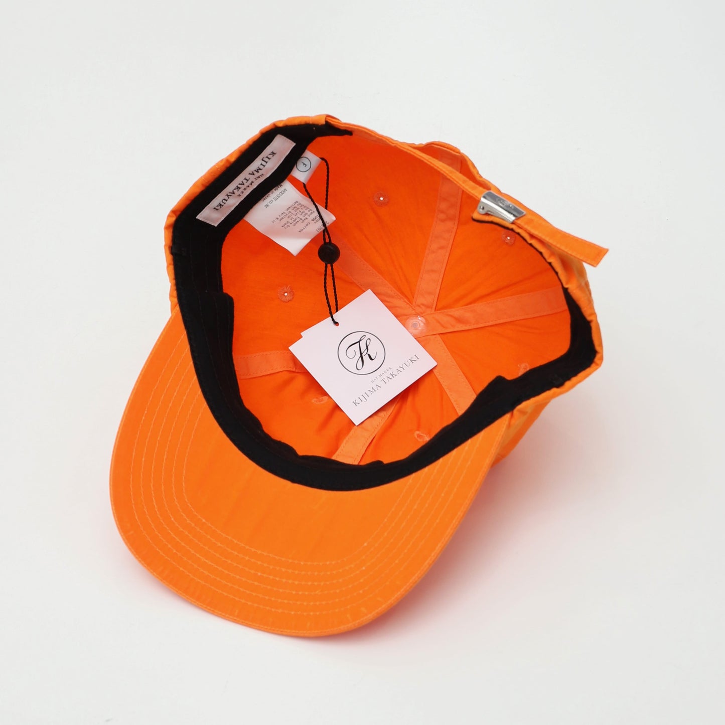 PARAFFIN WEATHER 6PANEL CAP ORANGE