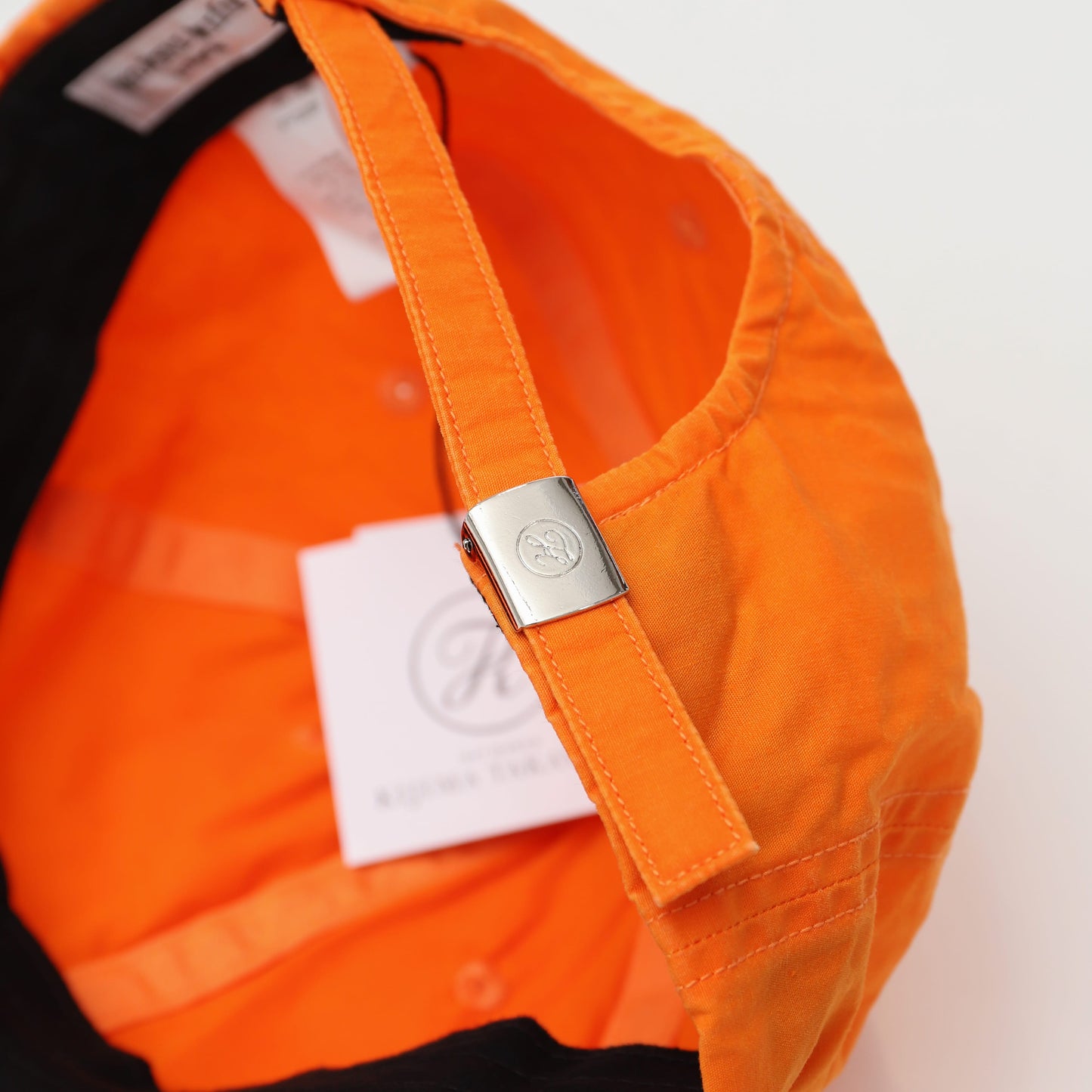 PARAFFIN WEATHER 6PANEL CAP ORANGE