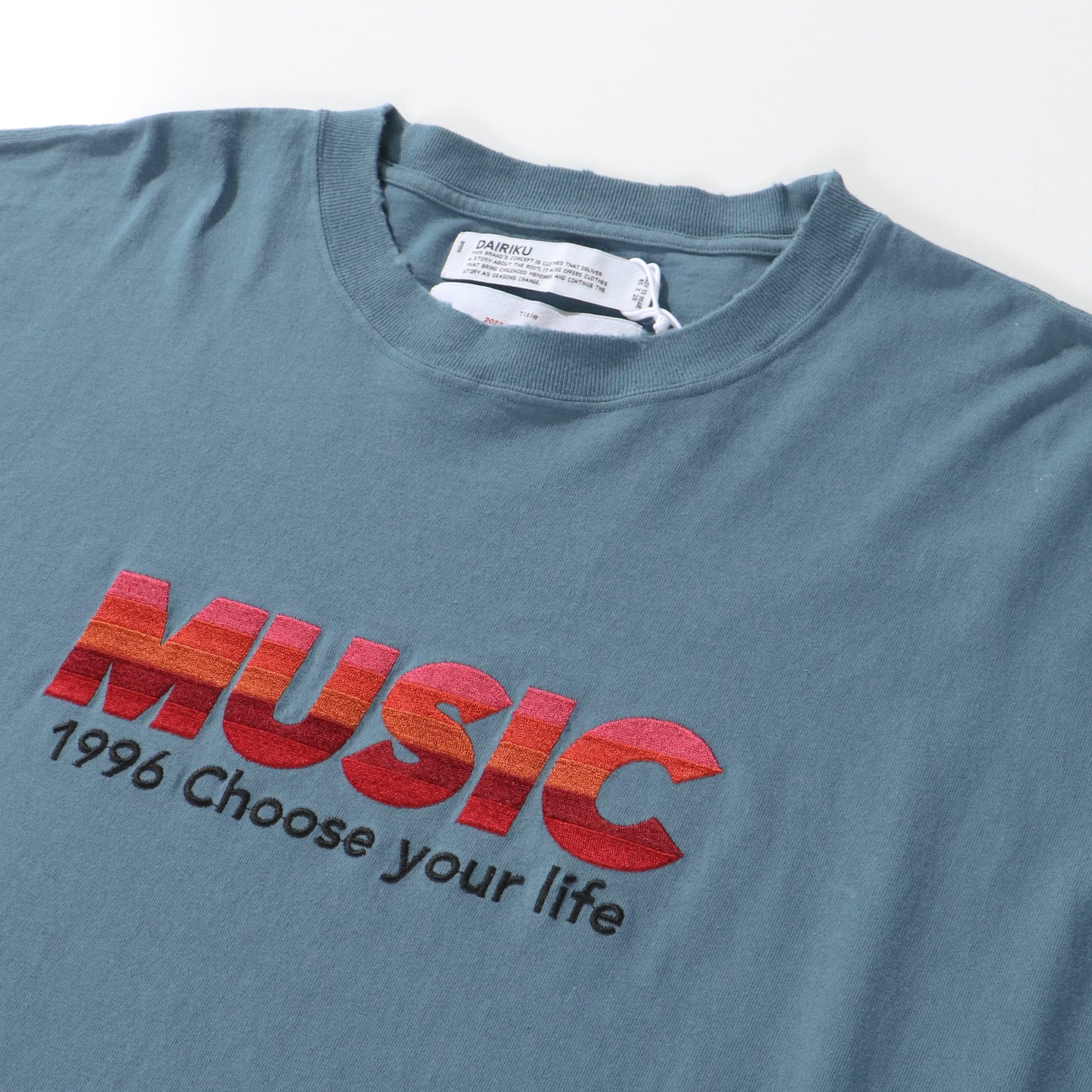 "MUSIC" tee