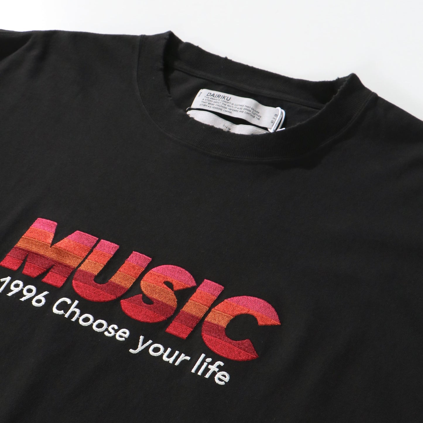 "MUSIC" tee