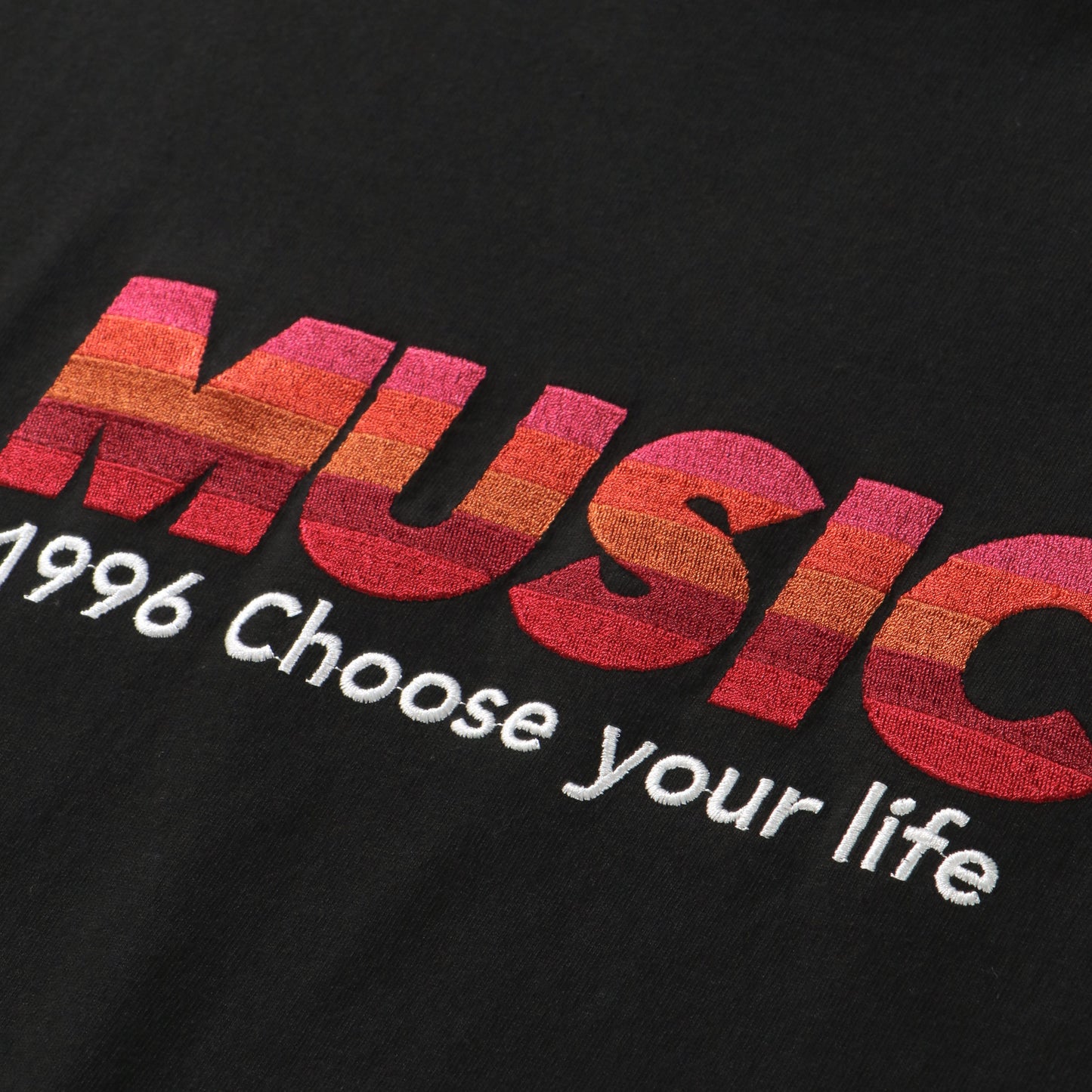 "MUSIC" tee