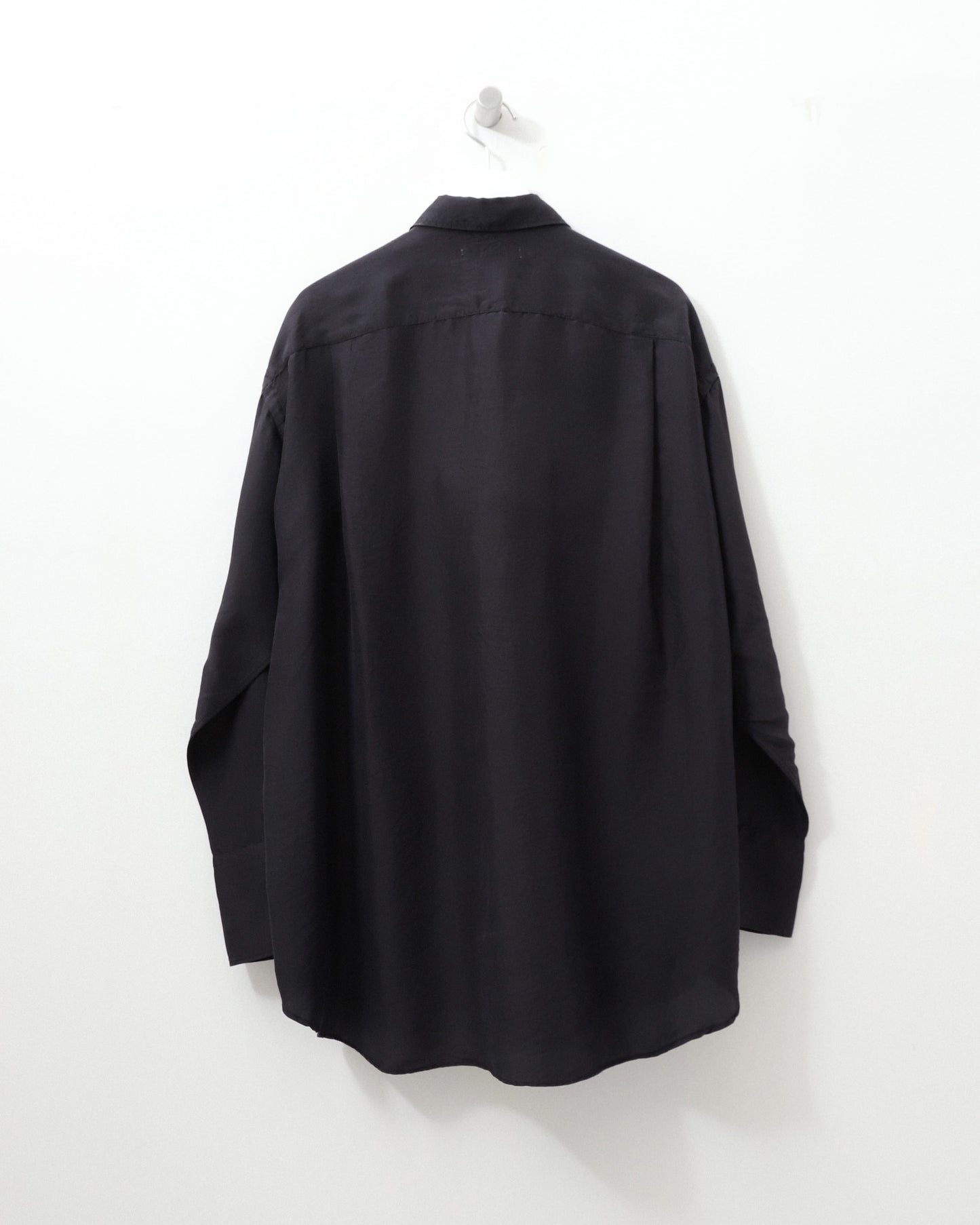 silk-habotai oversized-shirt