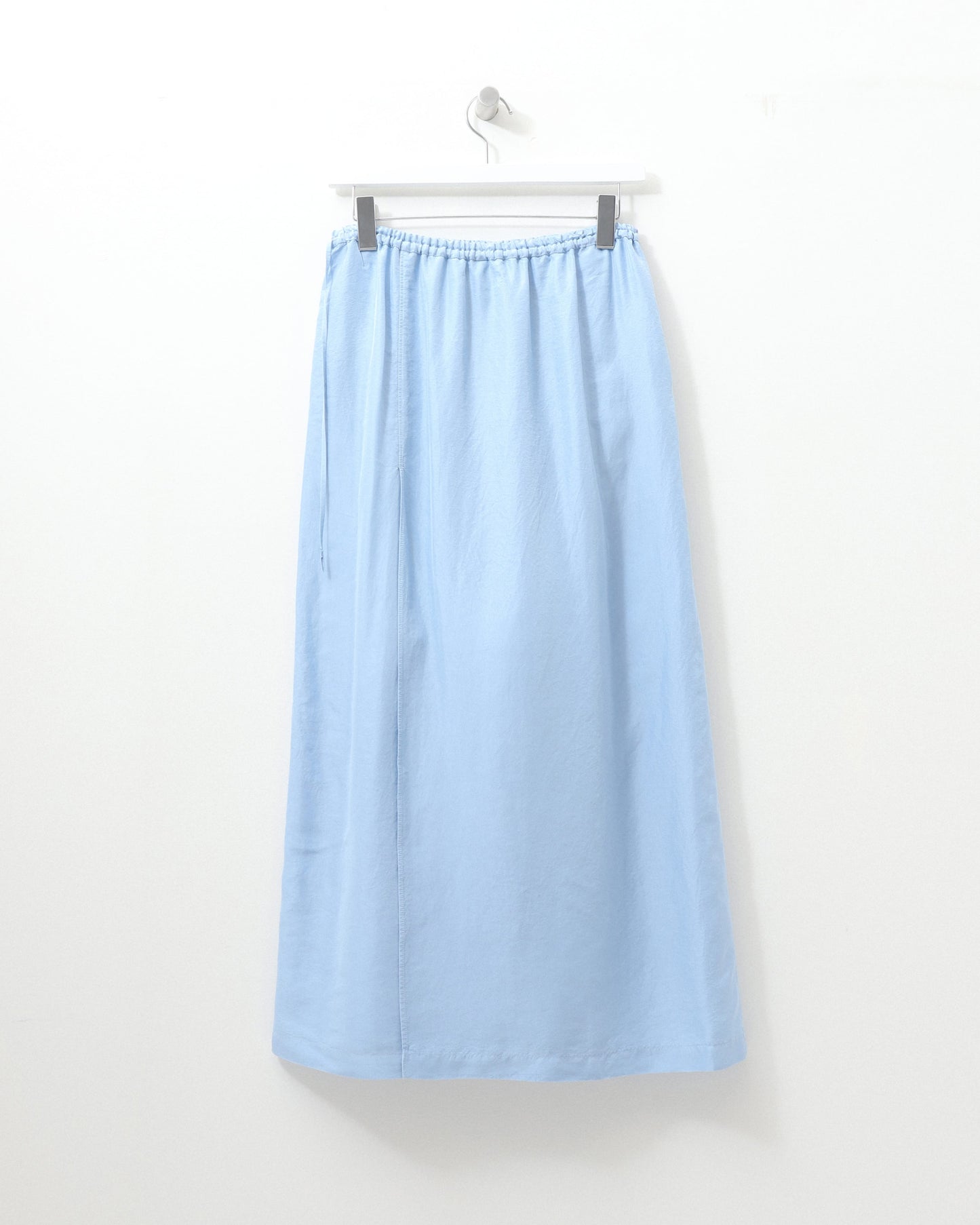 silk-habotai maxi skirt