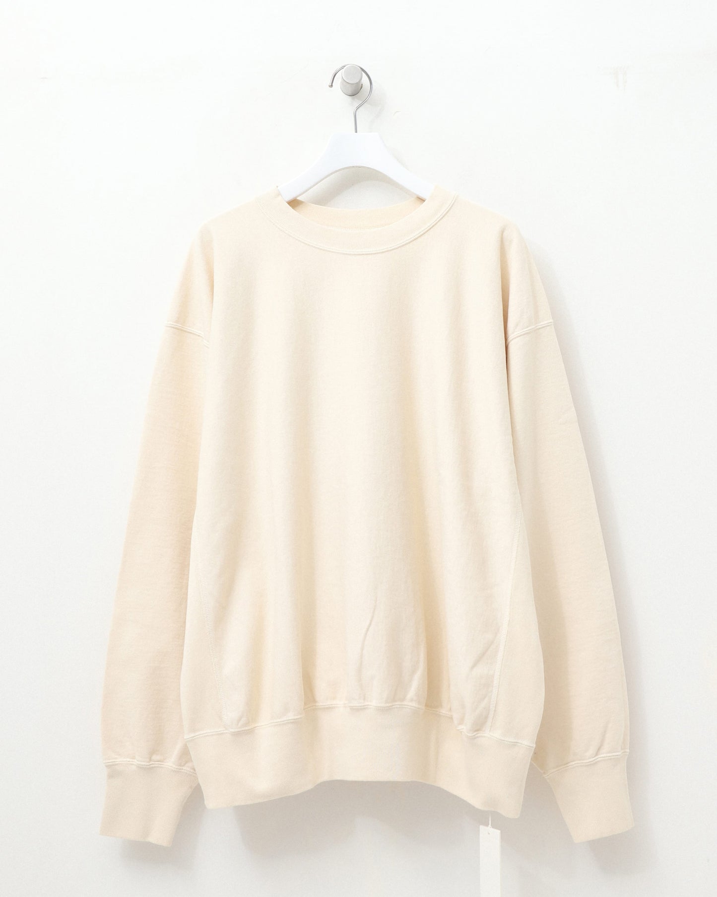 Light Sweat Crew-neck P/O Ivory