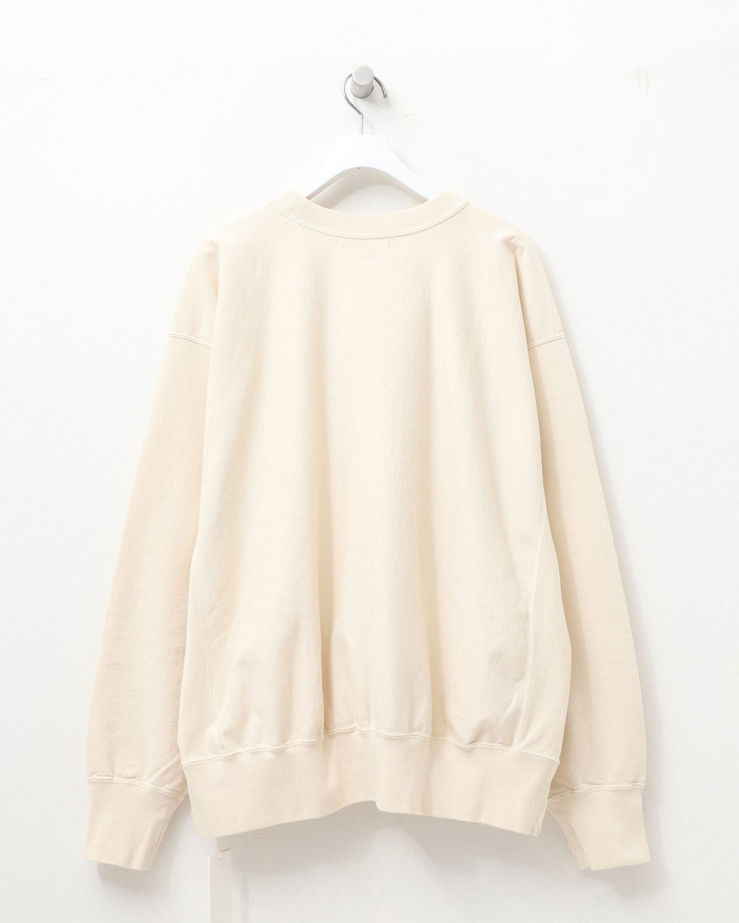 Light Sweat Crew-neck P/O Ivory