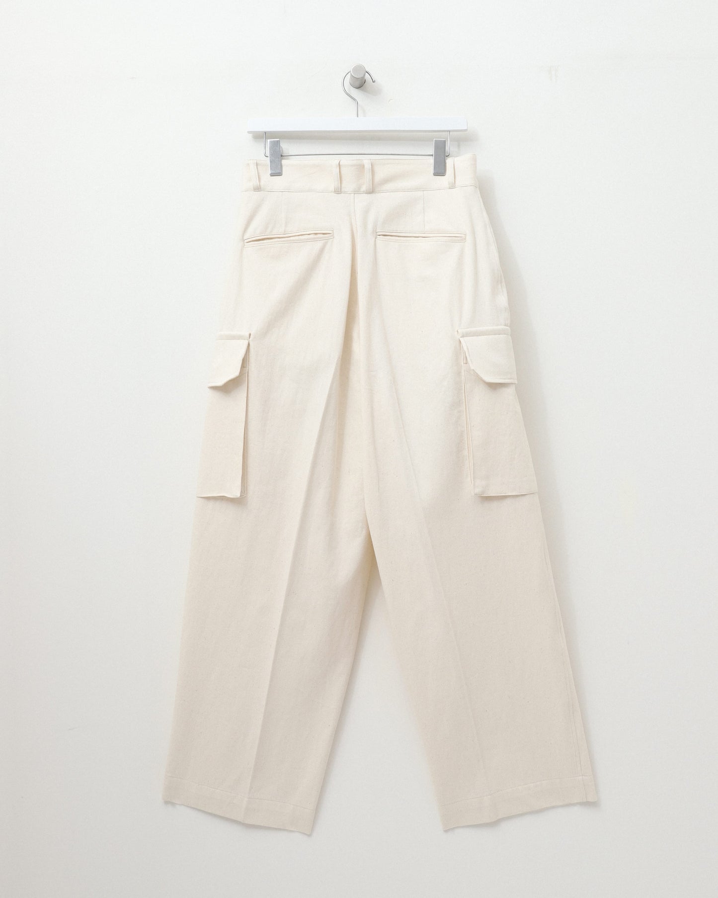 Twill French Combet Trousers Ivory