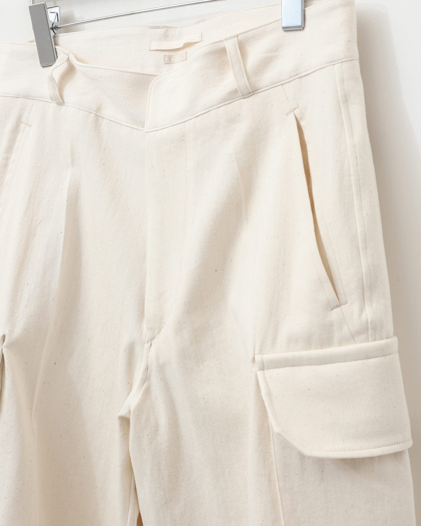 Twill French Combet Trousers Ivory