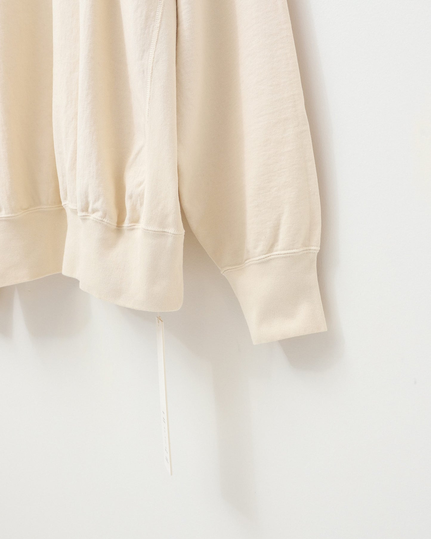 Light Sweat Crew-neck P/O Ivory