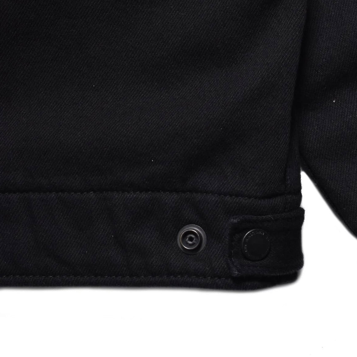 M&M × MINEDENIM Black Denim Detroit Jacket