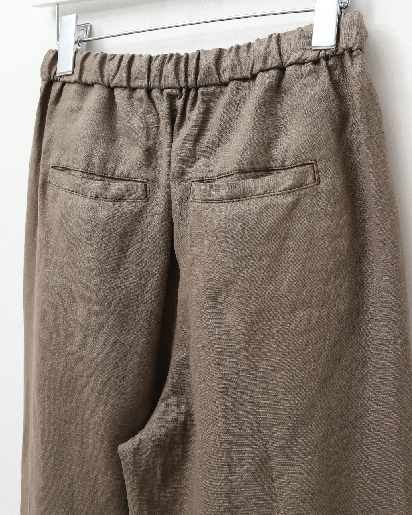 washed linen pants