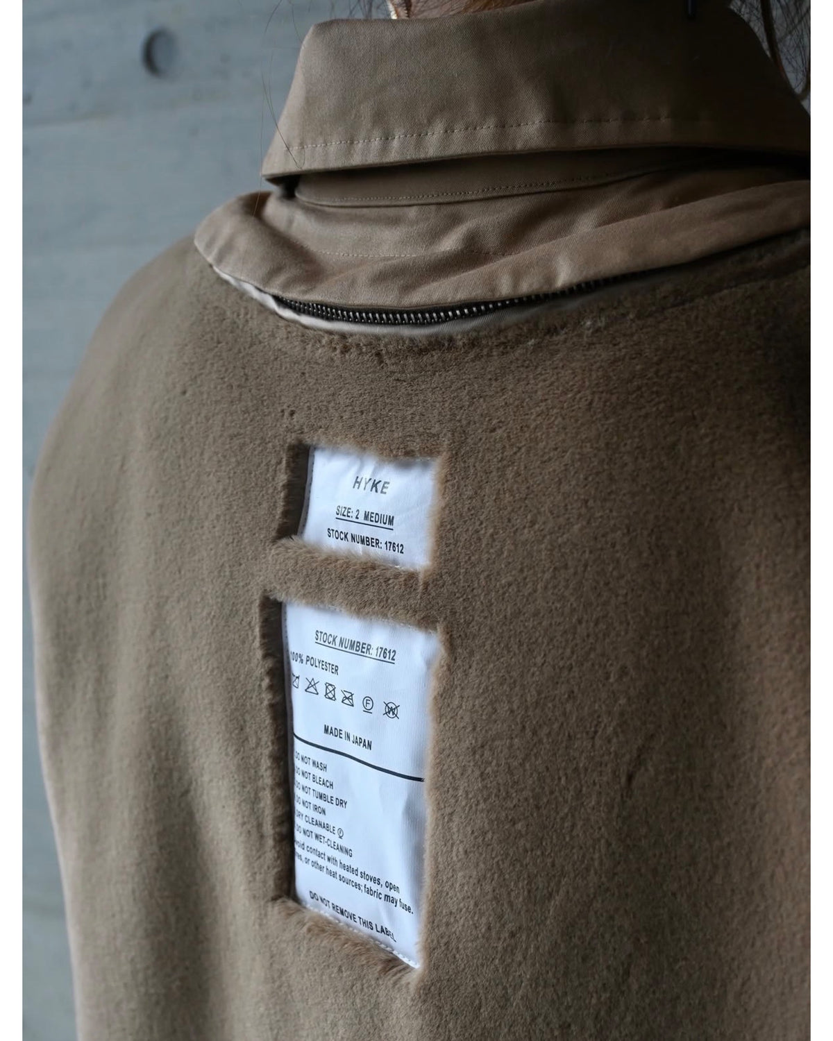 N/C REVERSIBLE COAT 17612