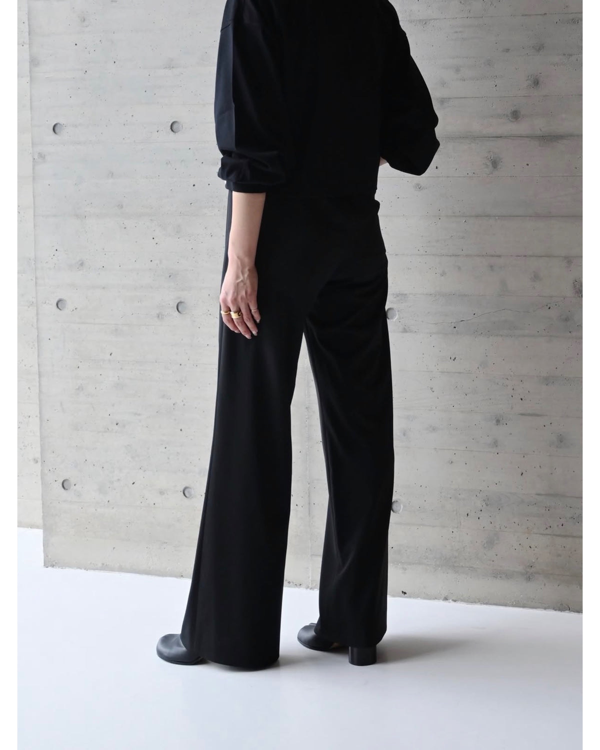 STRETCH WIDE LEG PANTS 13332