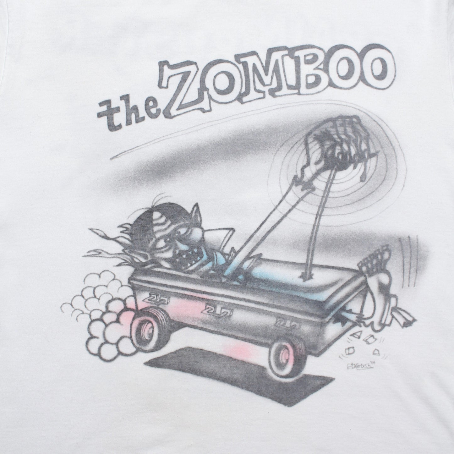 SKETCH ZOMBOO BRAIN BUSTER TEE