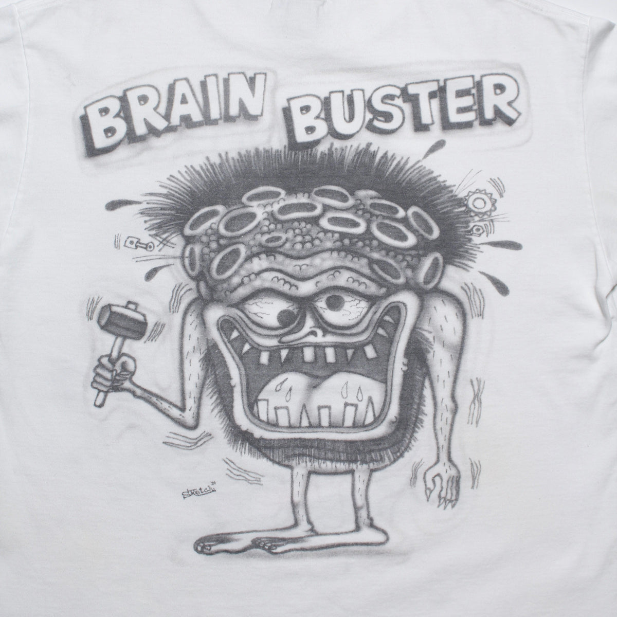 SKETCH ZOMBOO BRAIN BUSTER TEE